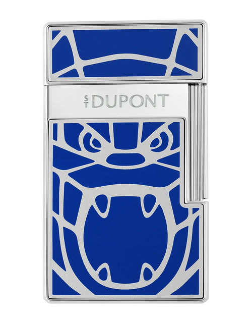 S.T. Dupont x Orlinski Biggy Lighter — Blue Face