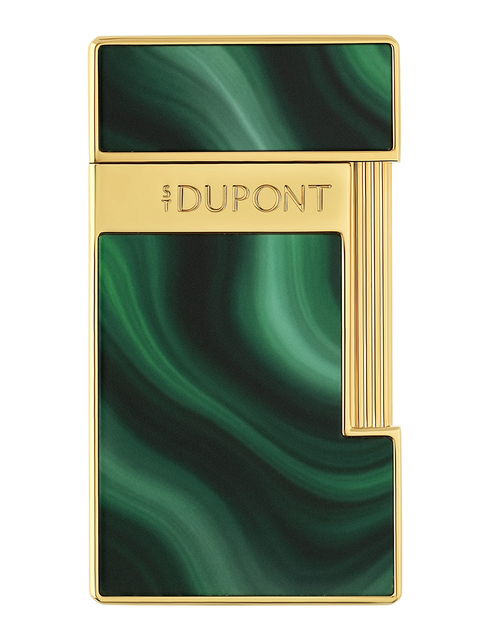 S.T. Dupont Geode Slimmy — Green/Golden Face