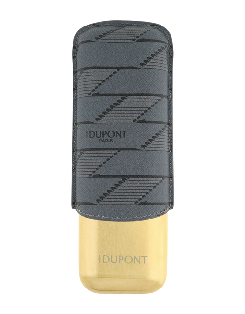S.T. Dupont 2 Cigars Case — Monogram 1872, Black Front