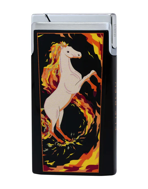 Elie Bleu Fire Horse J-15 Jet Flame Lighter Front