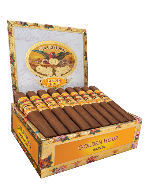 San Cristobal Golden Hour Bonito, Box Open, Angle