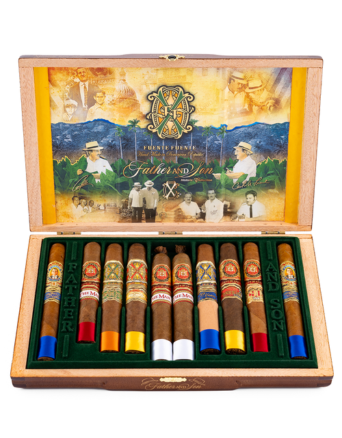 Arturo Fuente Father & Son 2026 Collection Box Open