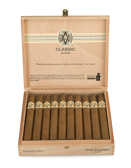 AVO Classic Piramides Box Open