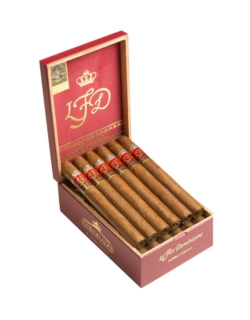 La Flor Dominicana LFD Coronado Double Corona Box Open