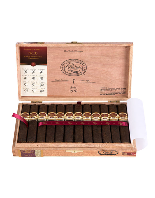Padron 1926 No 35 Natural Box Open