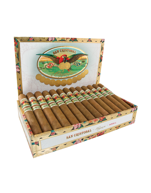 San Cristobal Elegancia Pyramid Box Open
