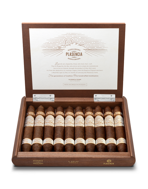 Plasencia Reserva Original Cortez Box Open