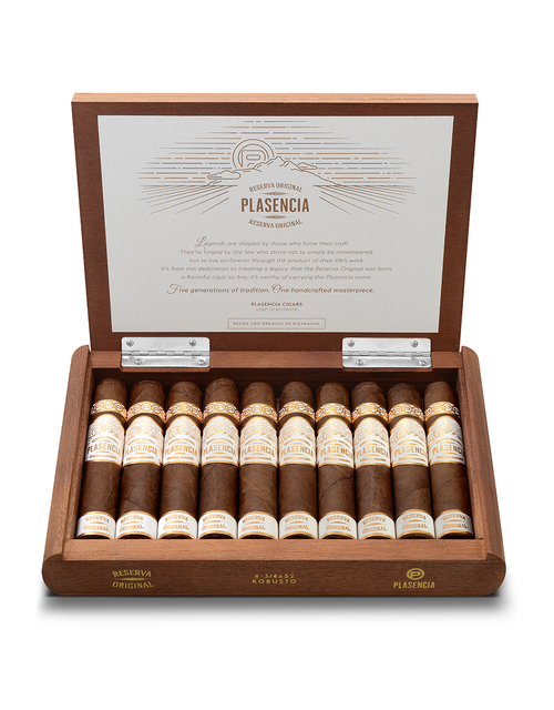 Plasencia Reserva Original Robusto Box Open