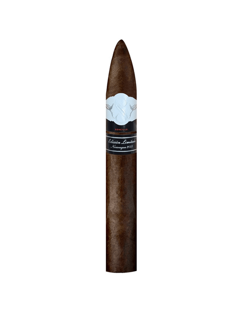 Sencillo Black Piramide Largo 54 Single Cigar