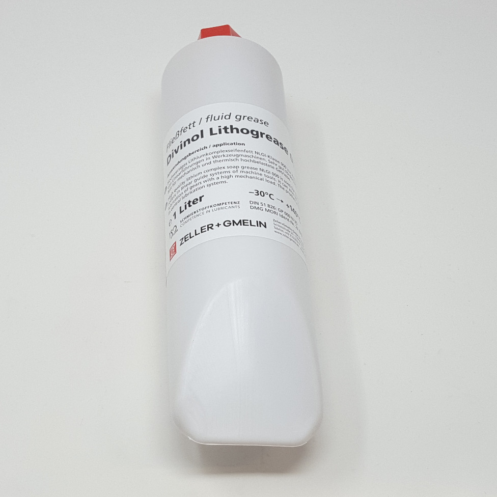 Zeller+Gmelin Divinol Lithogrease 000 Grease Cartridge (1 Litre)