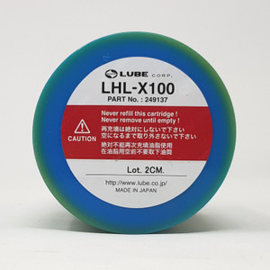 LUBE LHL-X100-7 249137 Grease Cartridge (Mazak, Daewoo, Doosan, Citizen) LUBE LHL-X100-7 249137 Grease Cartridge (Mazak, Daewoo, Doosan, Citizen)