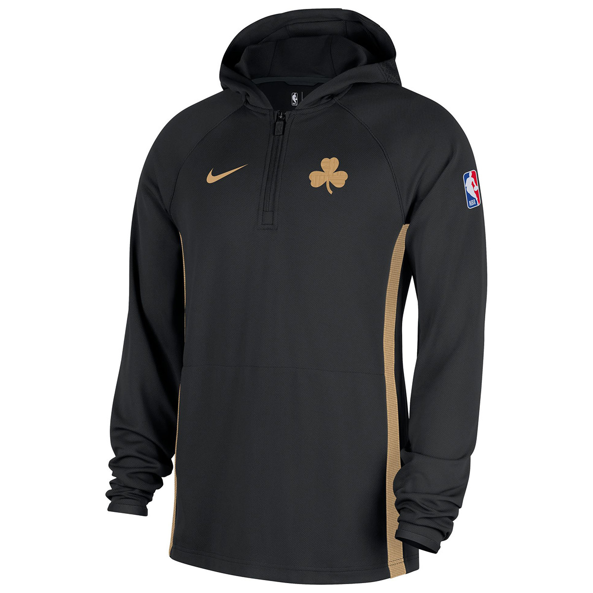 Celtics Nike 2025-26 City Edition Zone Half-Zip Pullover Hood
