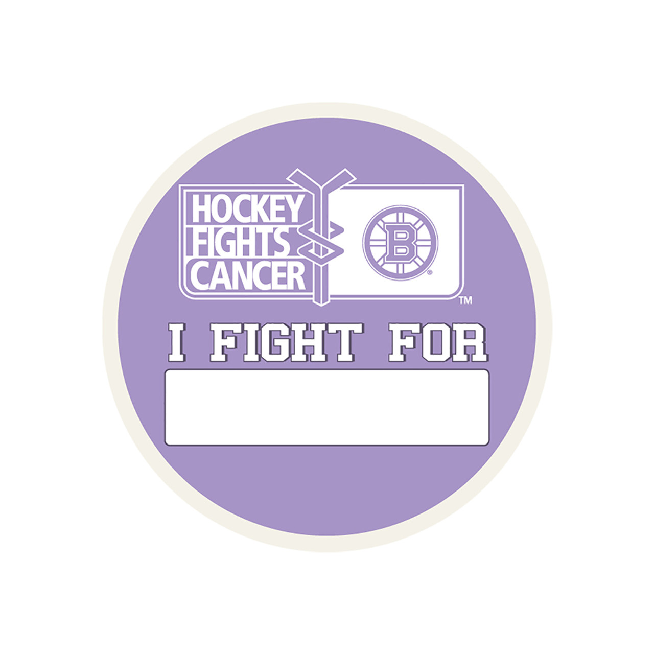 HockeyFightsCancer #BostonBruins #IFIGHTFORM💜M