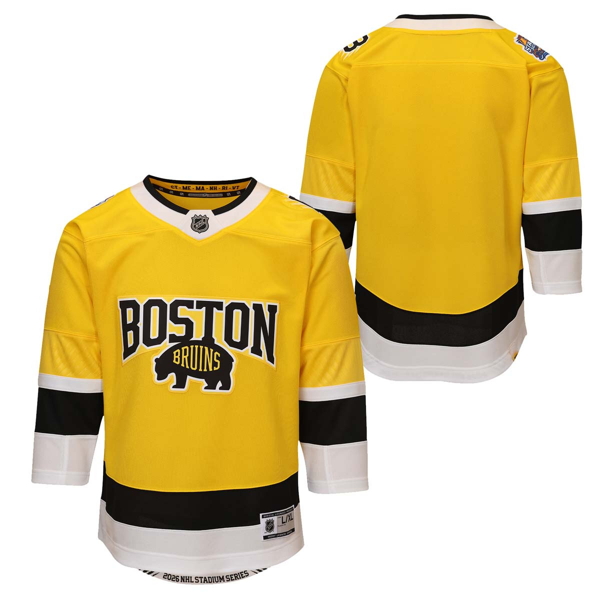 Youth Bruins 2026 Stadium Series Jersey
