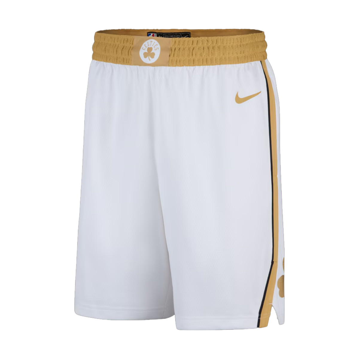 Celtics Nike 2025 City Edition Swingman White Shorts