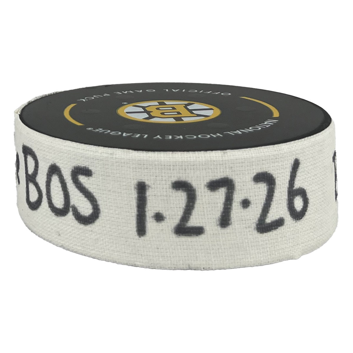 Game-Used Nick Blankenburg (Nashville Predators) Goal Puck - 1/27/2026