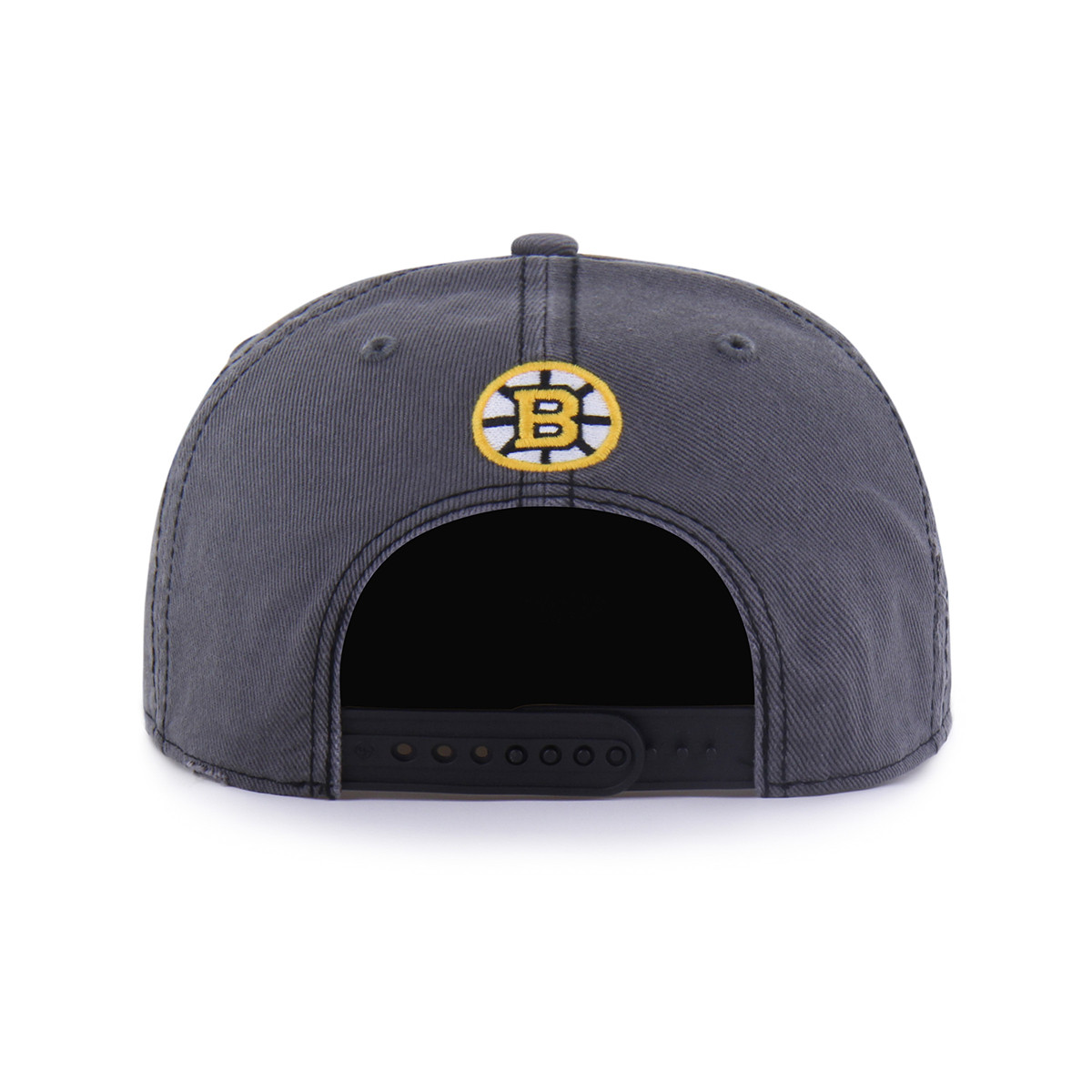 Bruins '47 Cragged Charcoal Captain Cap