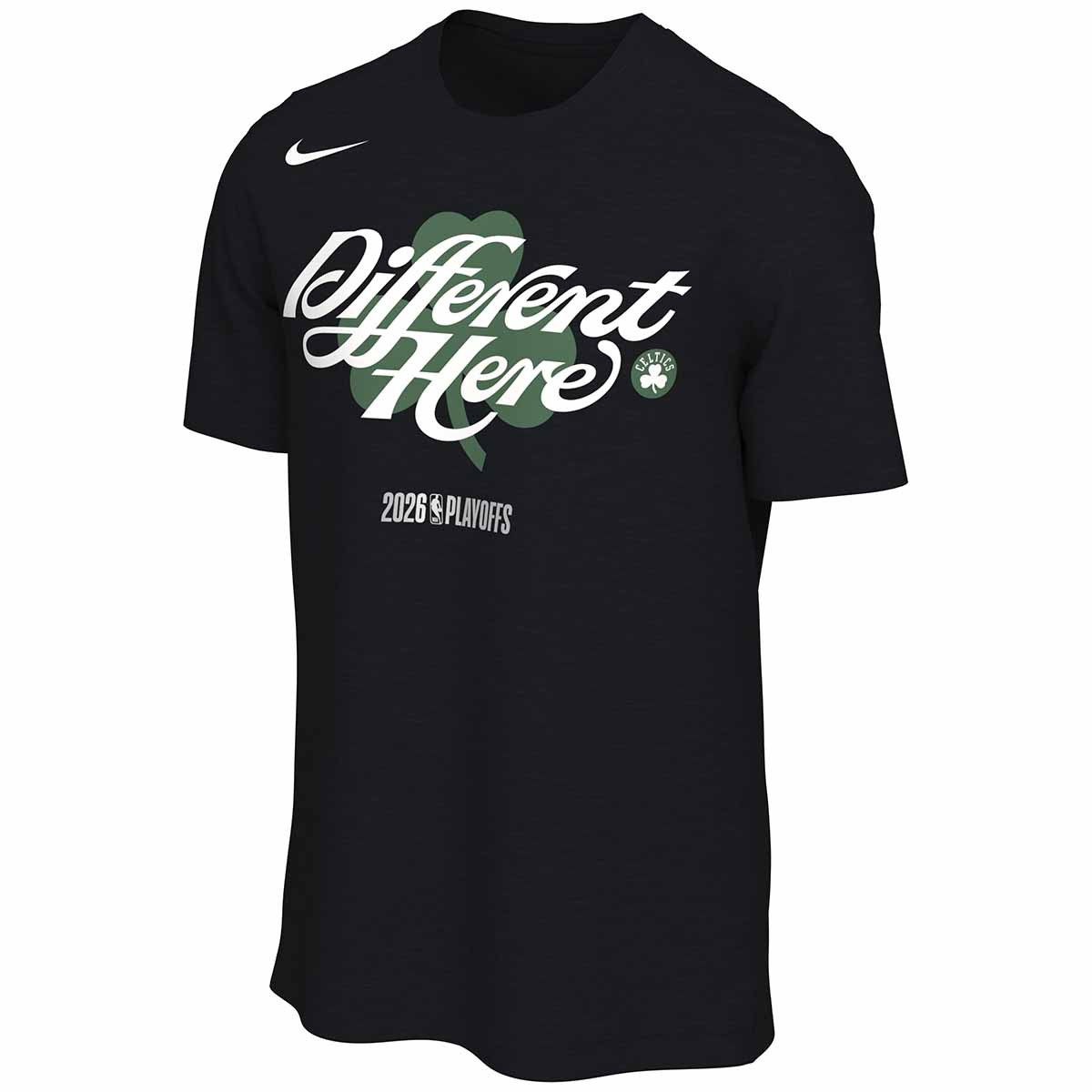 Celtics Nike 2026 NBA Playoffs Black Mantra Tee