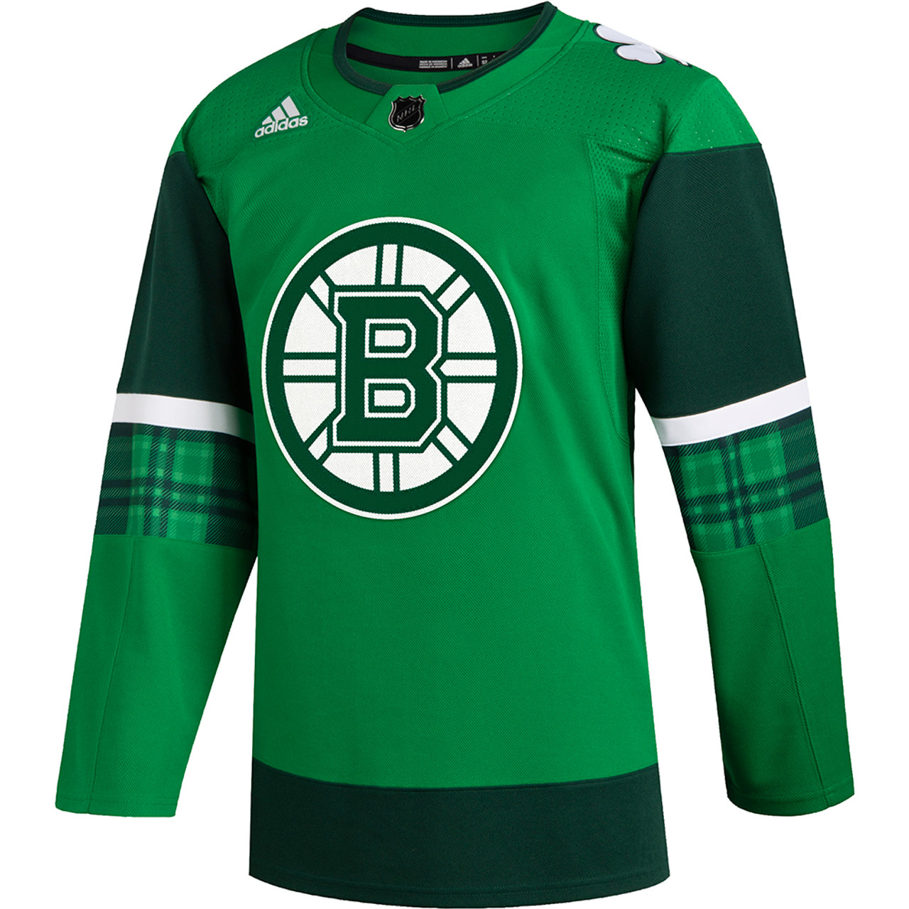boston bruins green practice jersey