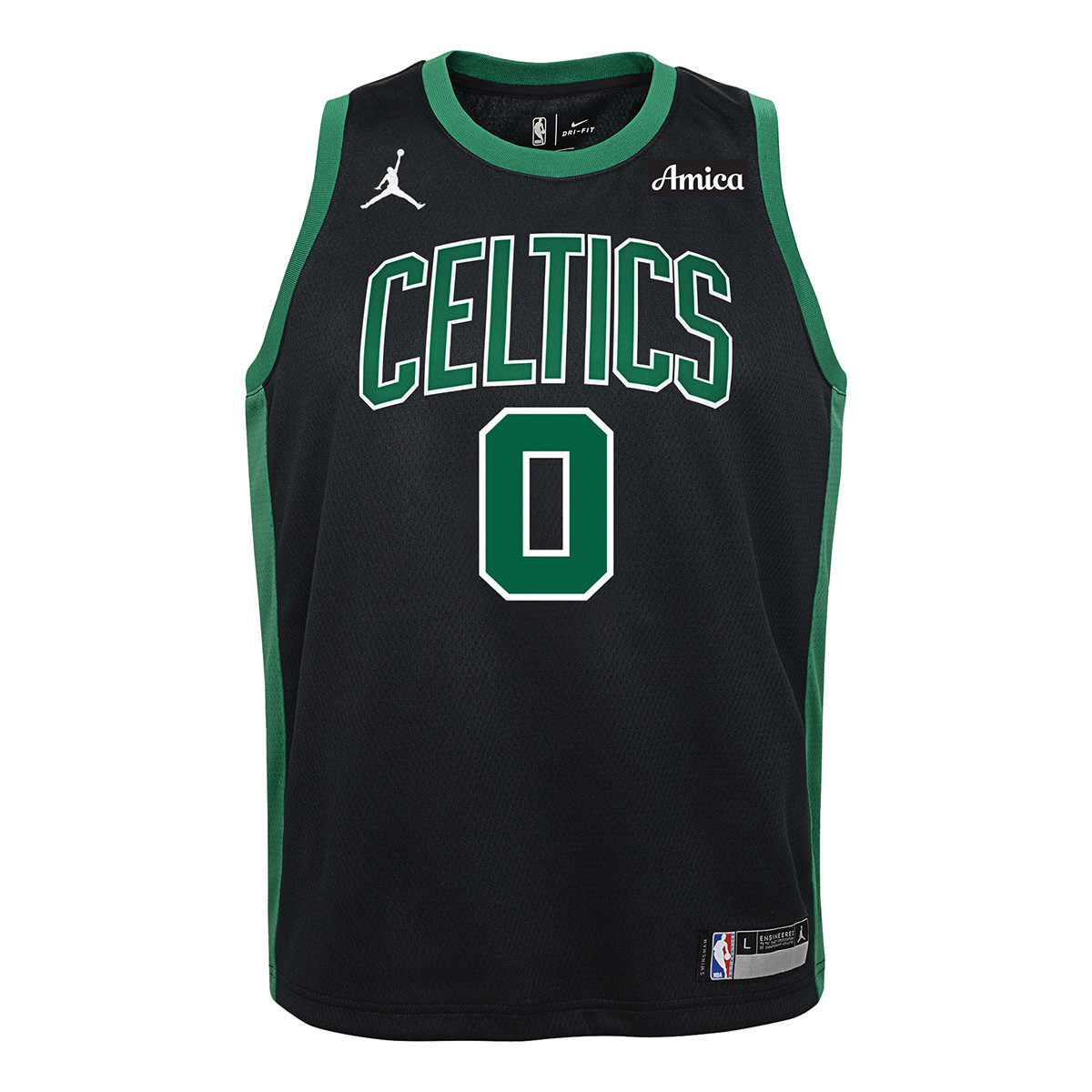 Youth Tatum Nike Jumpman Statement Jersey w/Amica Patch - Boston