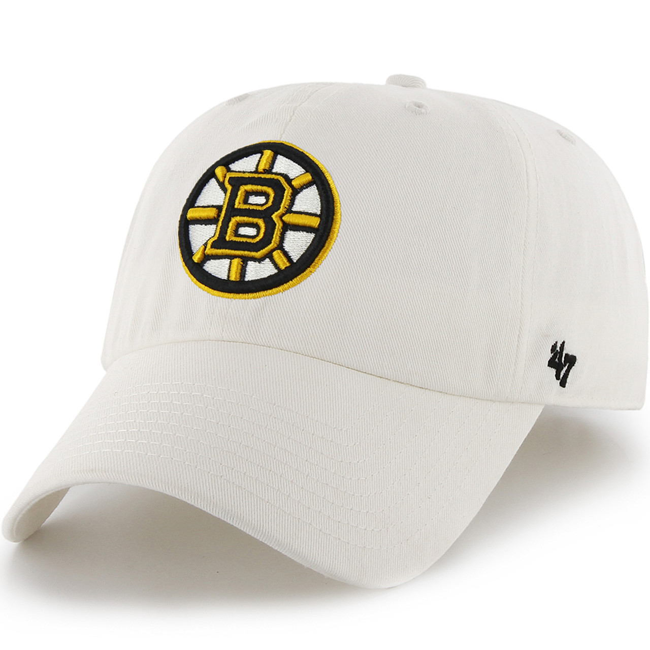 47 Gold Boston Bruins Clean Up Adjustable Hat