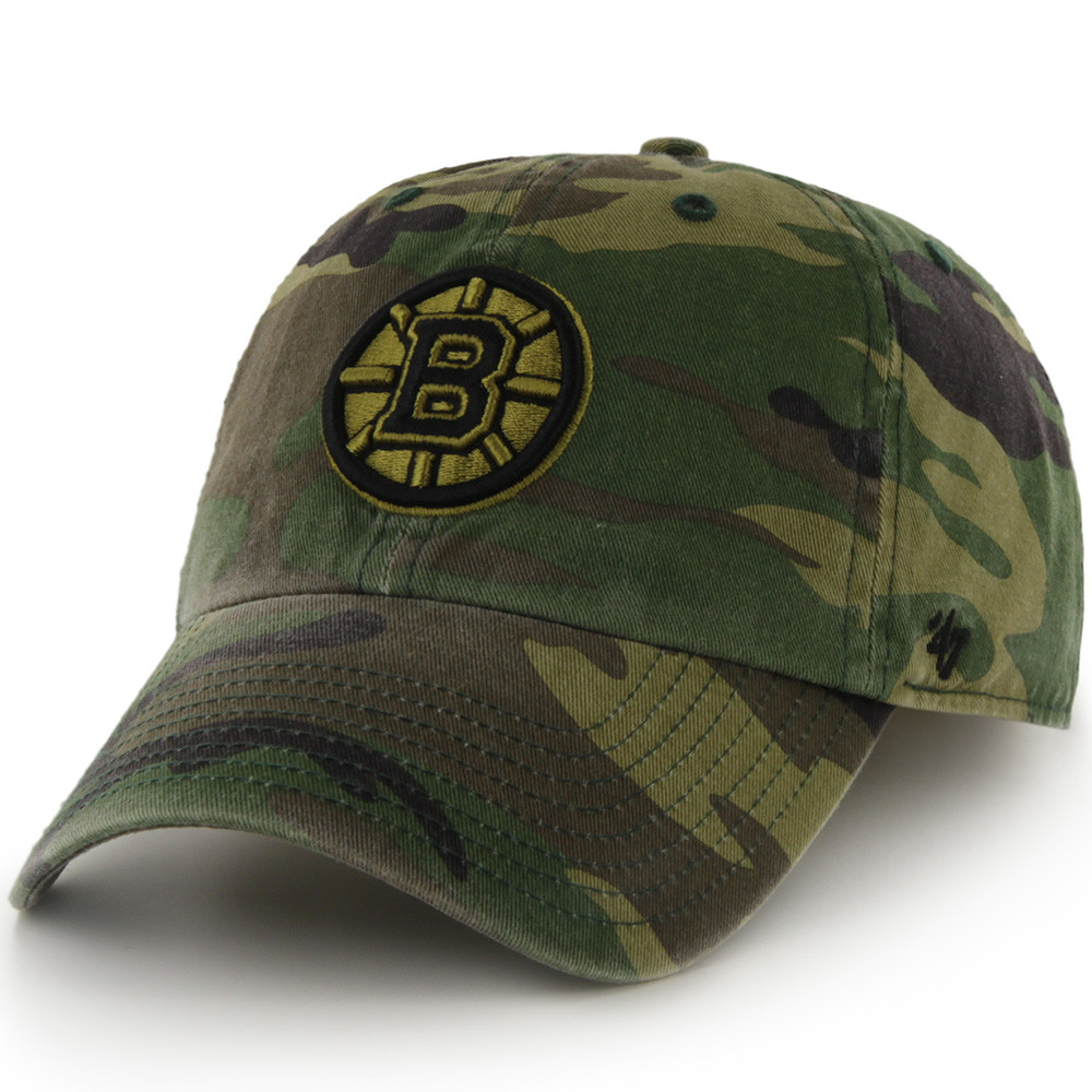 Bruins '47 Camo Clean Up Cap | Boston 