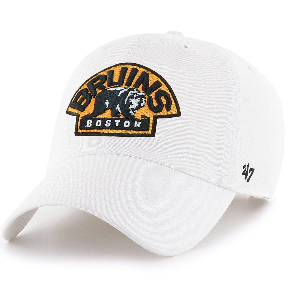 Bruins '47 Bear White Clean Up Cap 
