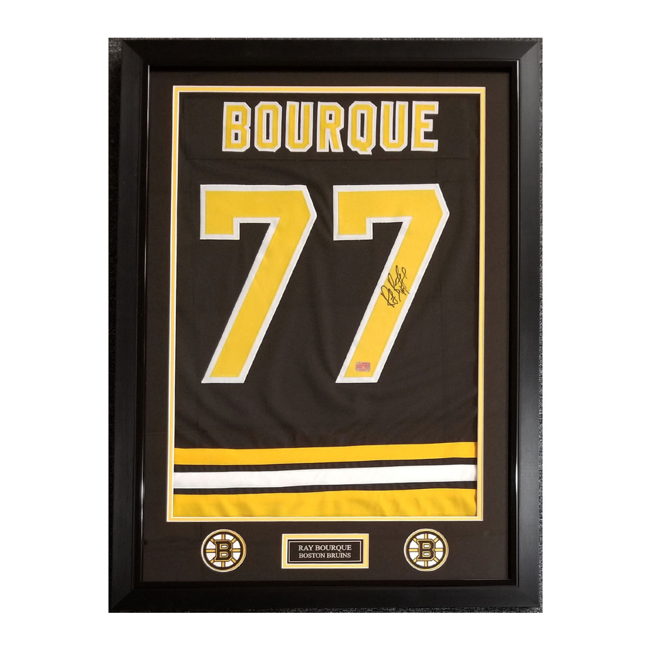 Ray Bourque autographed signed Boston Bruins 1996 CCM jersey All-Star patch  JSA