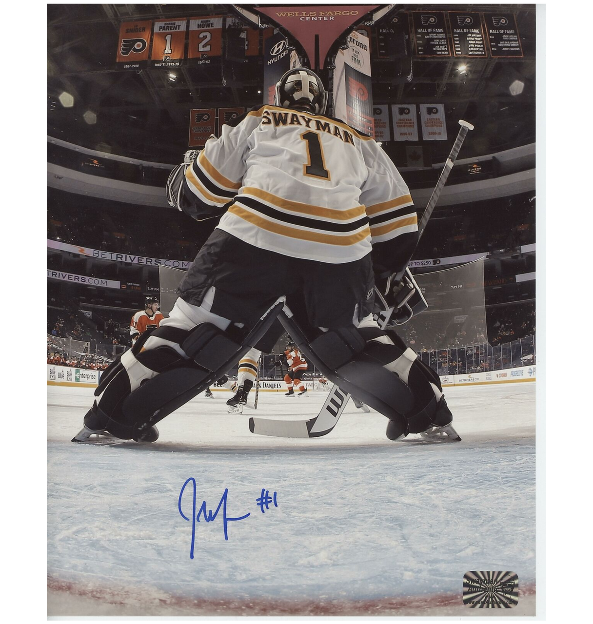 Patrice Bergeron Signed / Autographed Away Jersey Photo 8x10 - Boston  ProShop