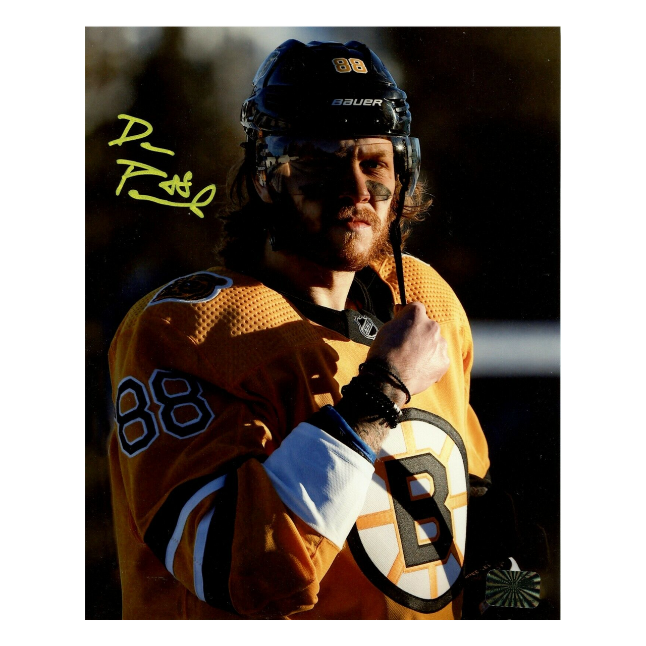 Brad Marchand Alternate Jersey Boston Bruins Autographed 8 x 10