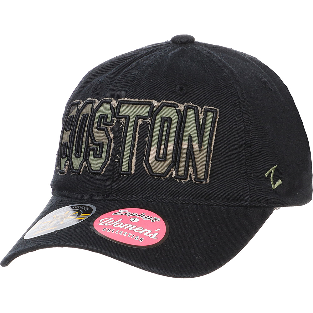 Bruins Ladies Camo Boston Cap 