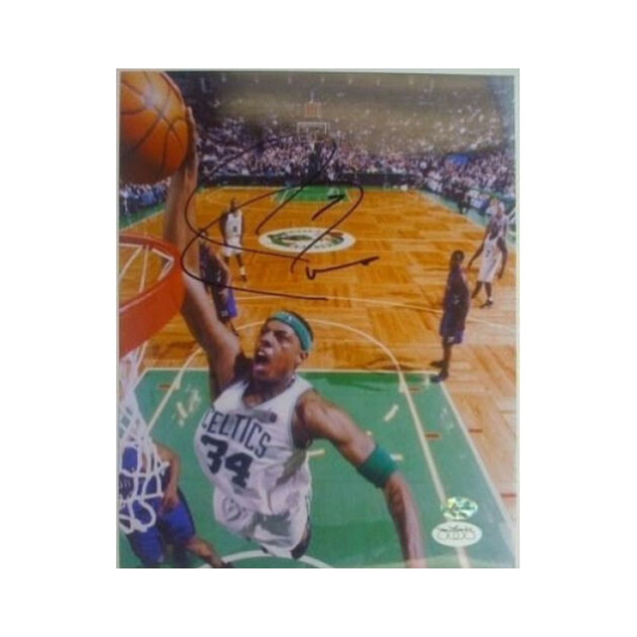 Paul Pierce Autographed Memorabilia