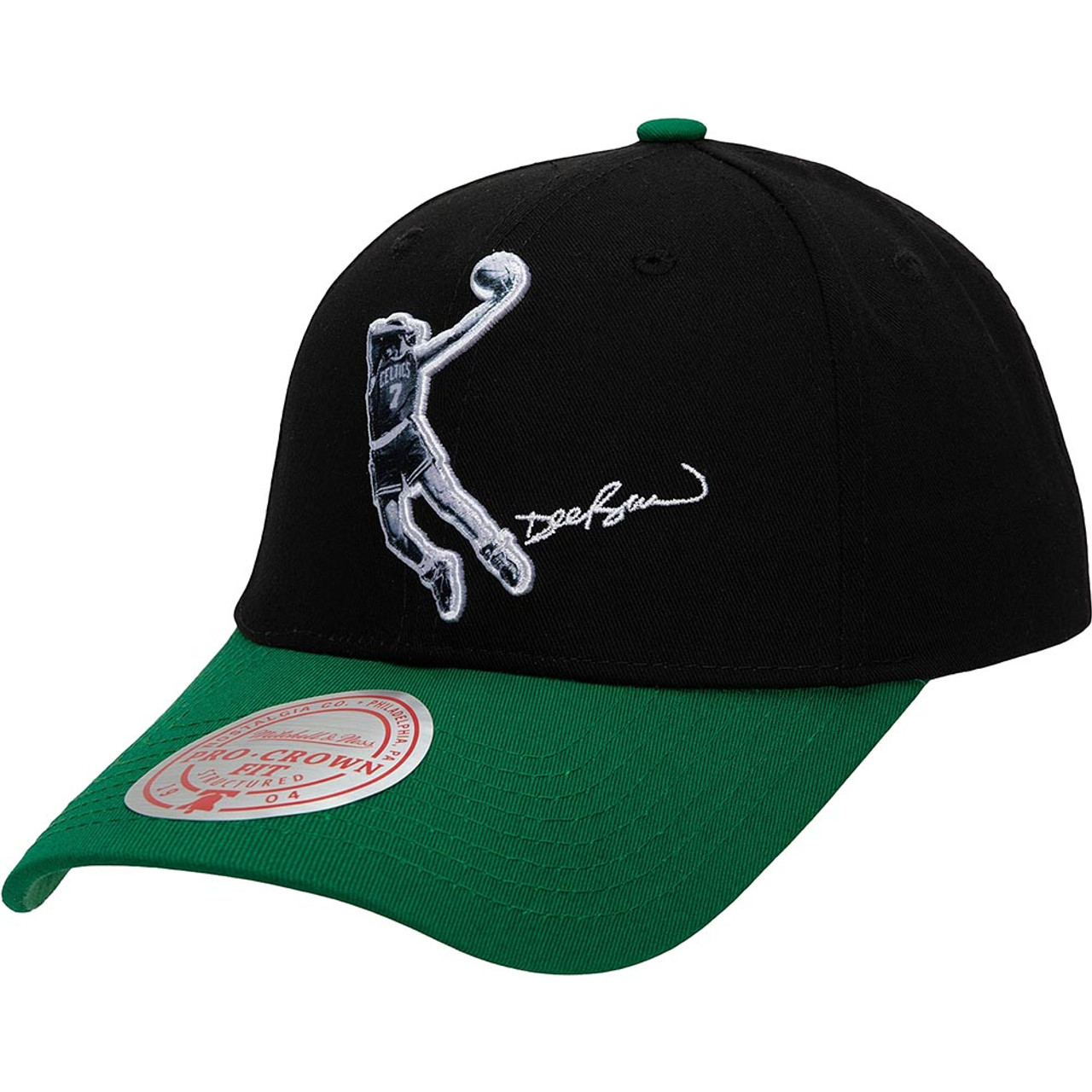 Pro Crown Celtics Snapback Cap by Mitchell & Ness