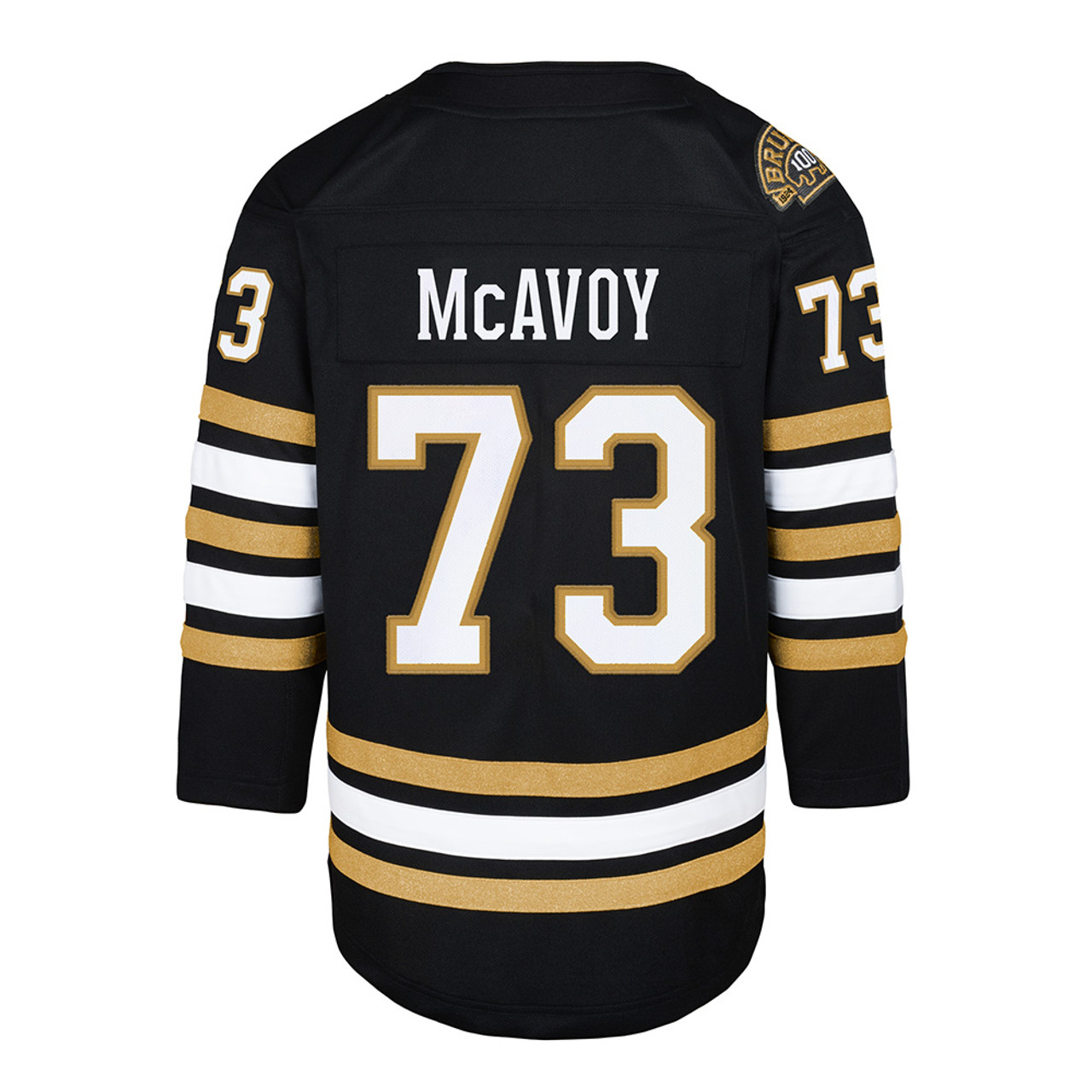 NHL Youth Boston Bruins Charlie Mcavoy #71 Premier Home Jersey, Kids, L/XL
