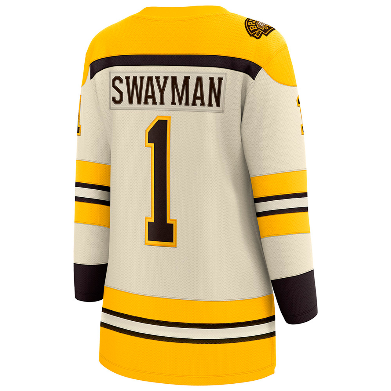 Swayman Centennial Fanatics Breakaway Third Jersey (XL) | Boston ProShop