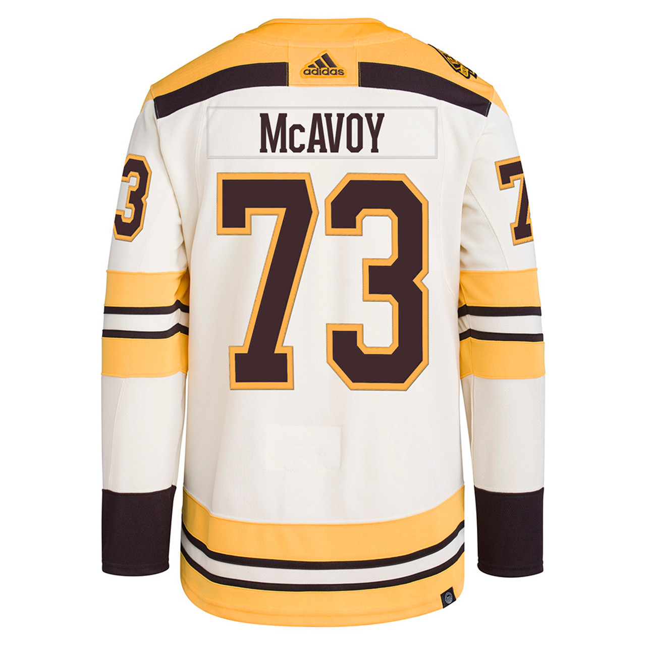 Men's Adidas Charlie Mcavoy Black Boston Bruins Primegreen Authentic Pro Player Jersey