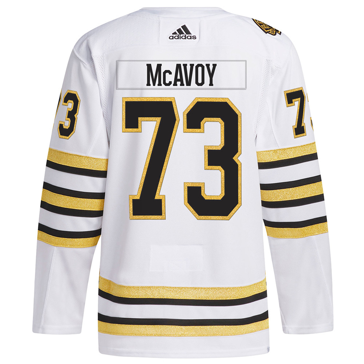 Adidas Boston Bruins No73 Charlie McAvoy White/Pink Authentic Fashion Stanley Cup Final Bound Women's Stitched NHL Jersey