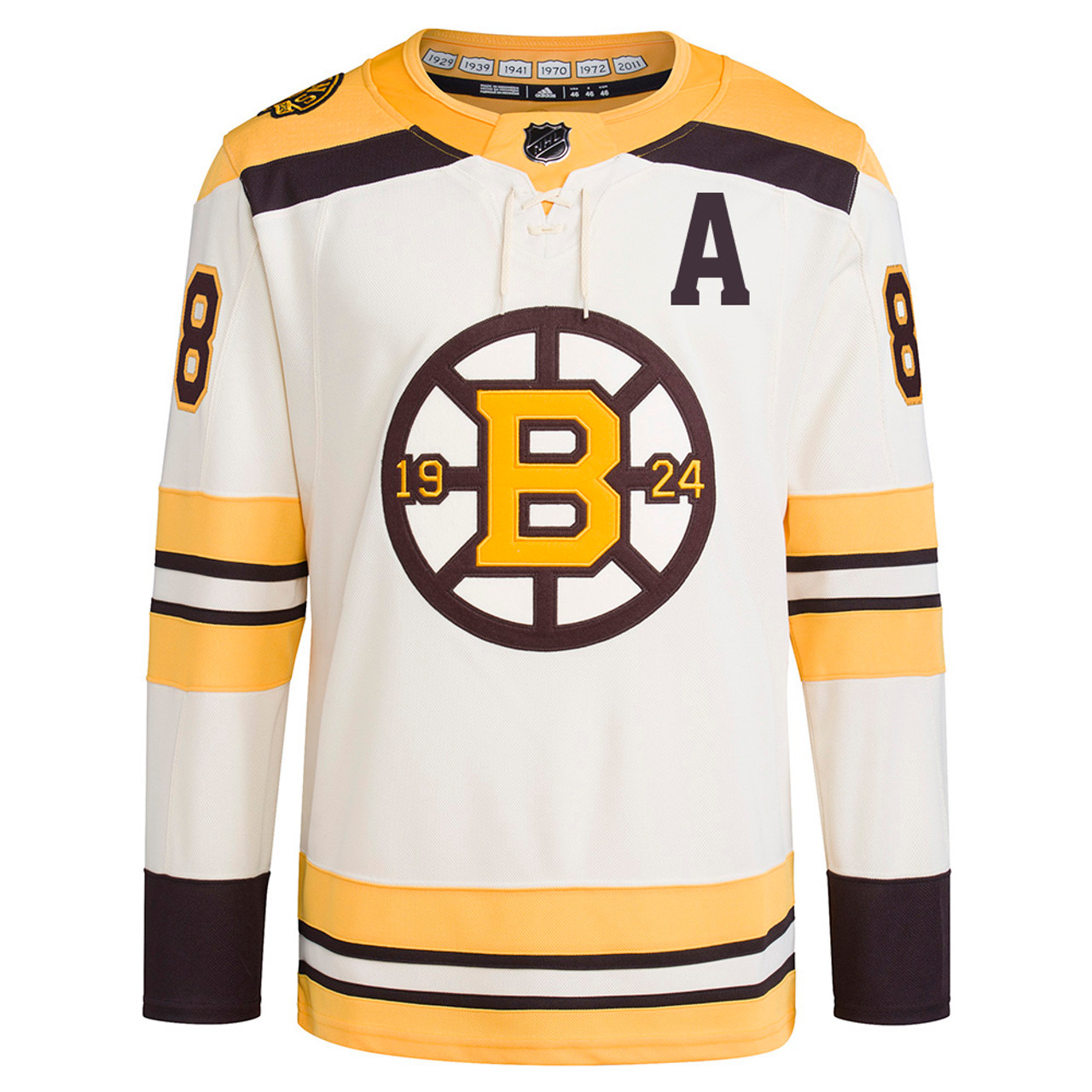 Pastrnak hot sale alternate jersey