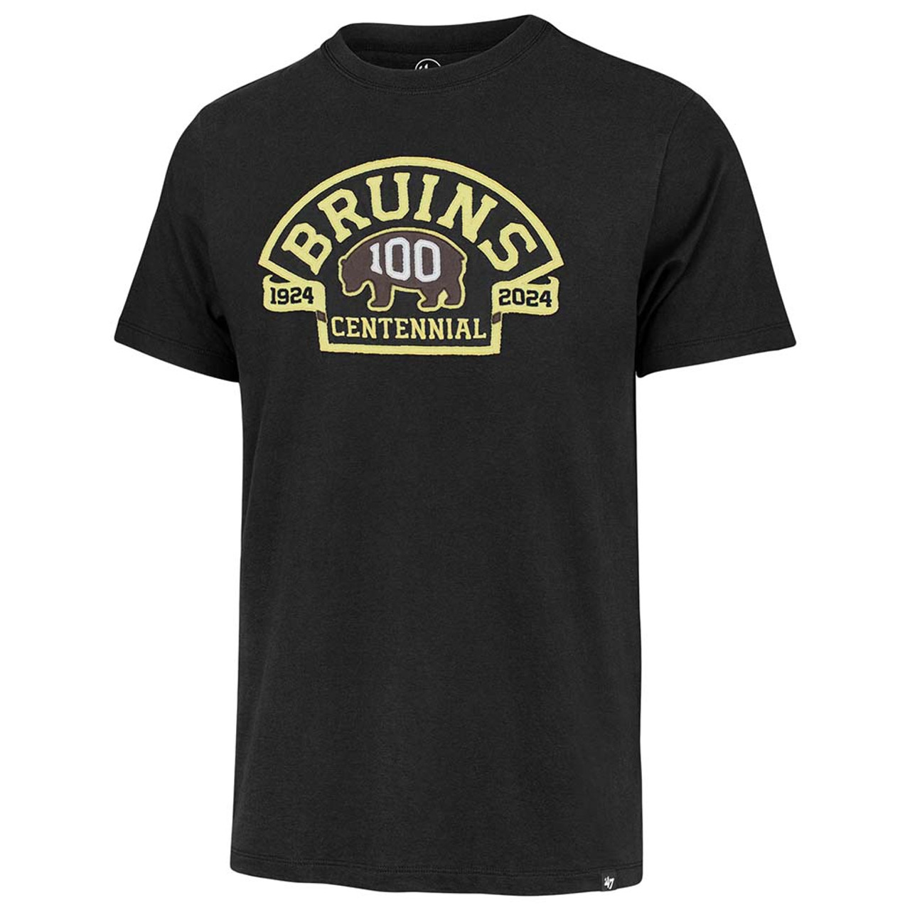 Bruins '47 Centennial Knockout Fieldhouse Black Tee