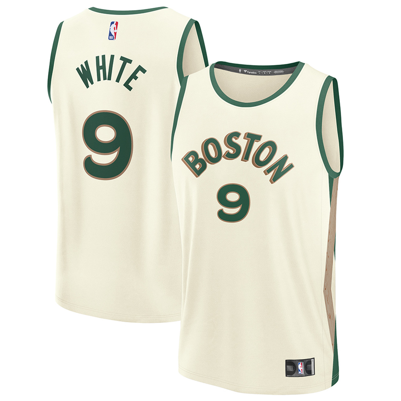 White hot sale celtics jersey