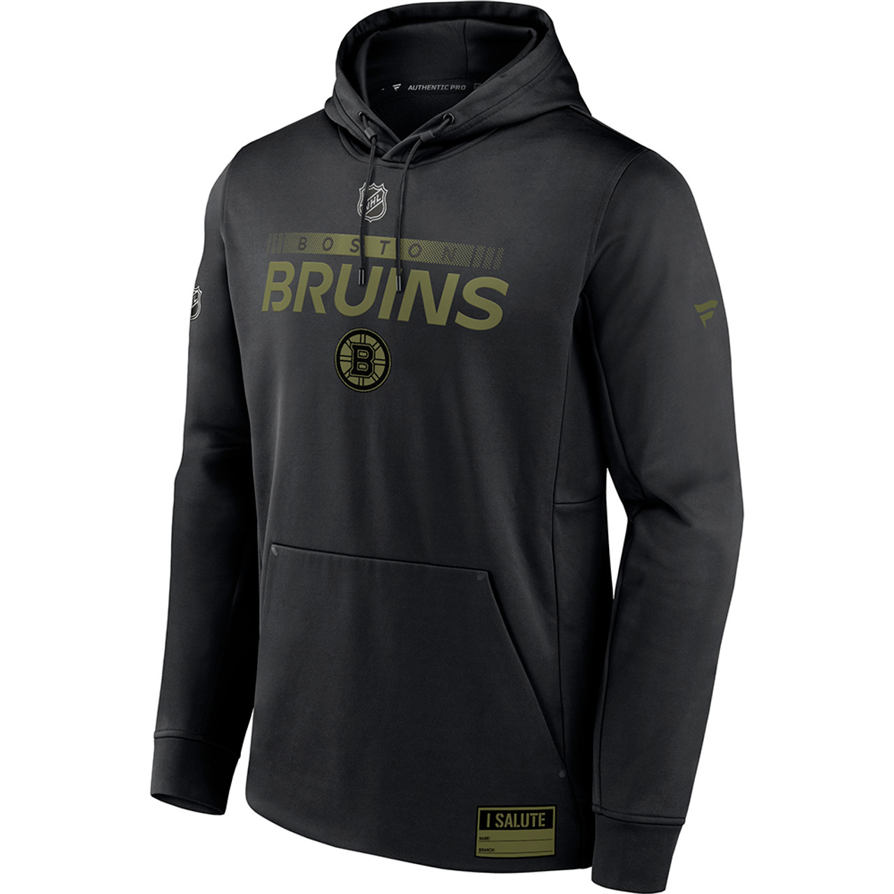 Bruins Authentic Pro Military Hood