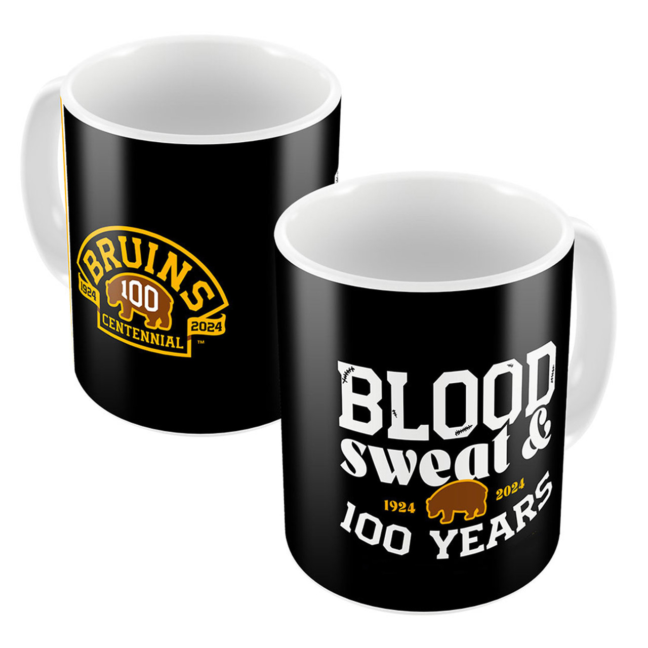 Bruins Centennial Third Jersey Sculpted 20oz Coffee Mug