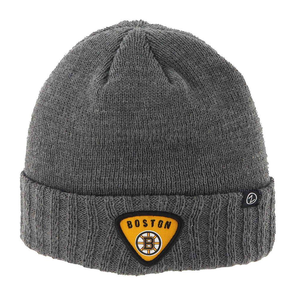 Bruins Ranger Gray Knit Beanie - Boston ProShop