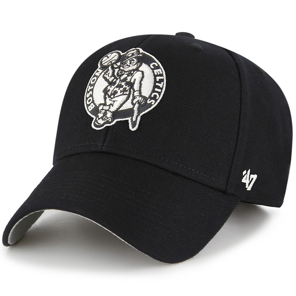 Celtics '47 Lucky Black And White MVP Cap - Boston ProShop