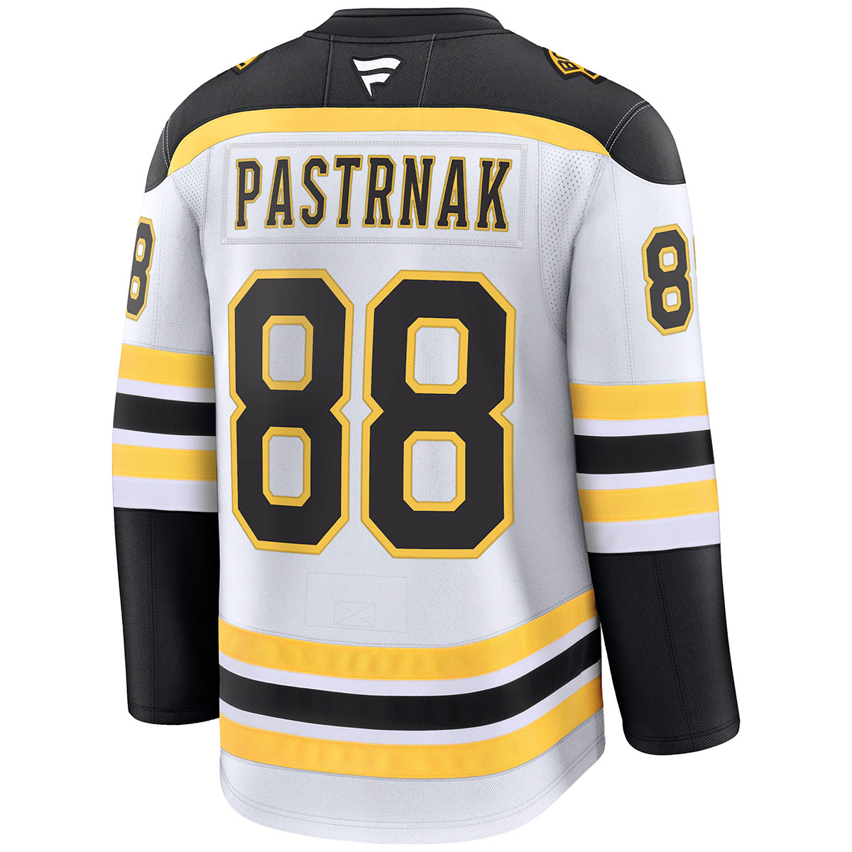 Pastrnak Fanatics White Away NHL Premium Jersey - Boston ProShop
