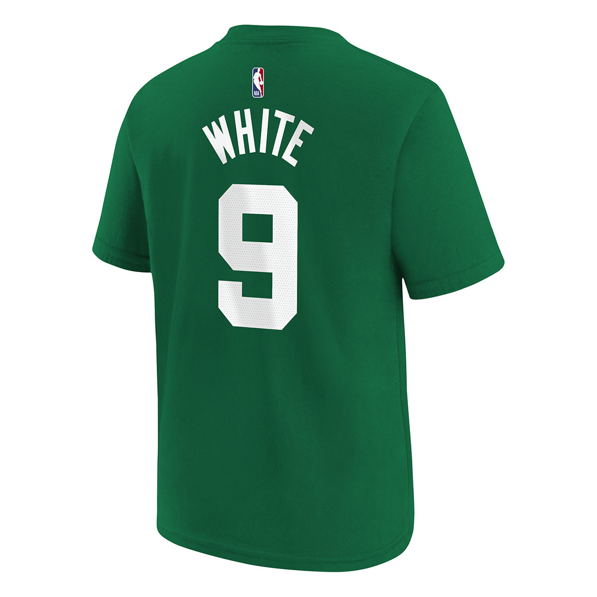 Youth White Nike Name And Number Tee - Boston ProShop