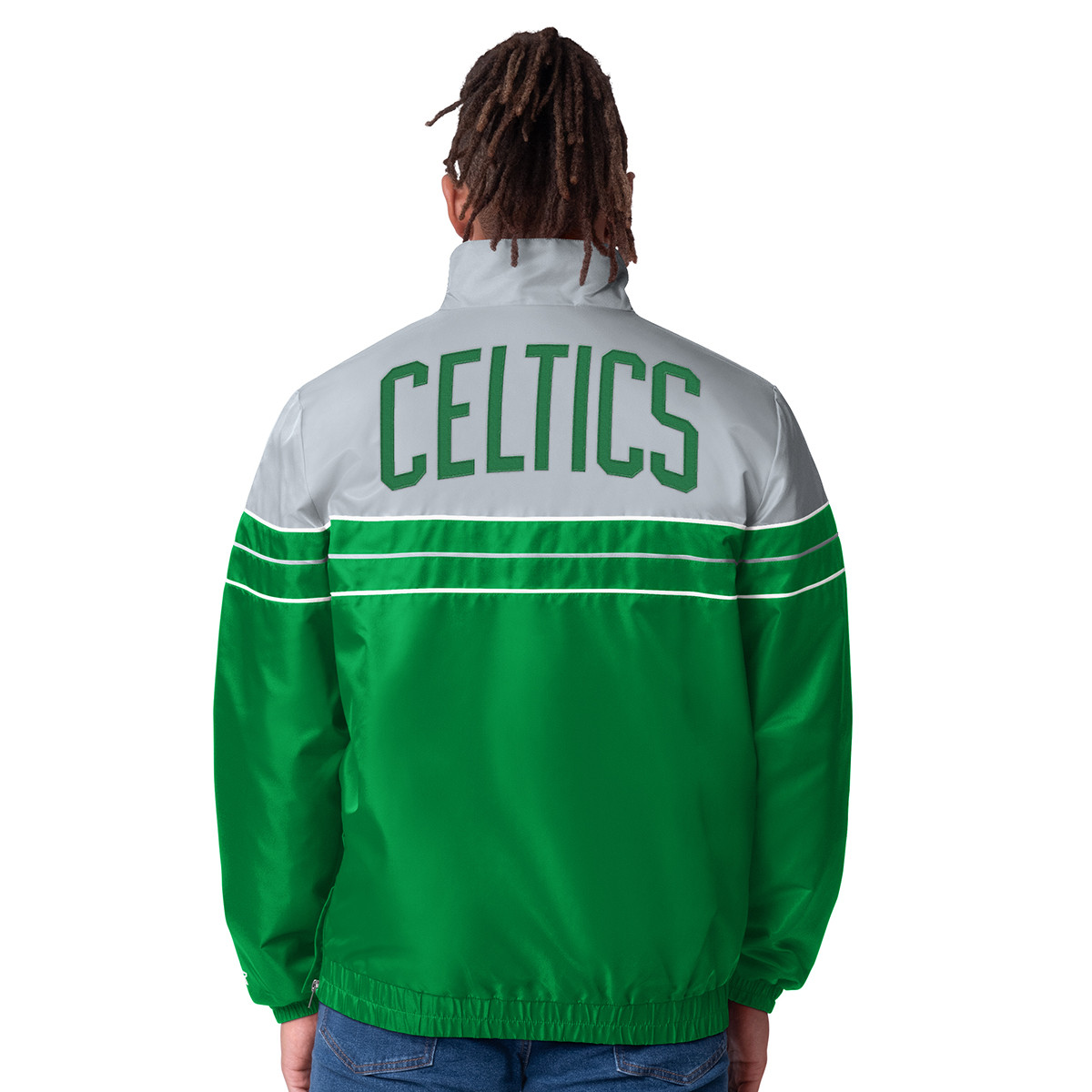 Celtics Starter Game Changer Half-Zip Jacket