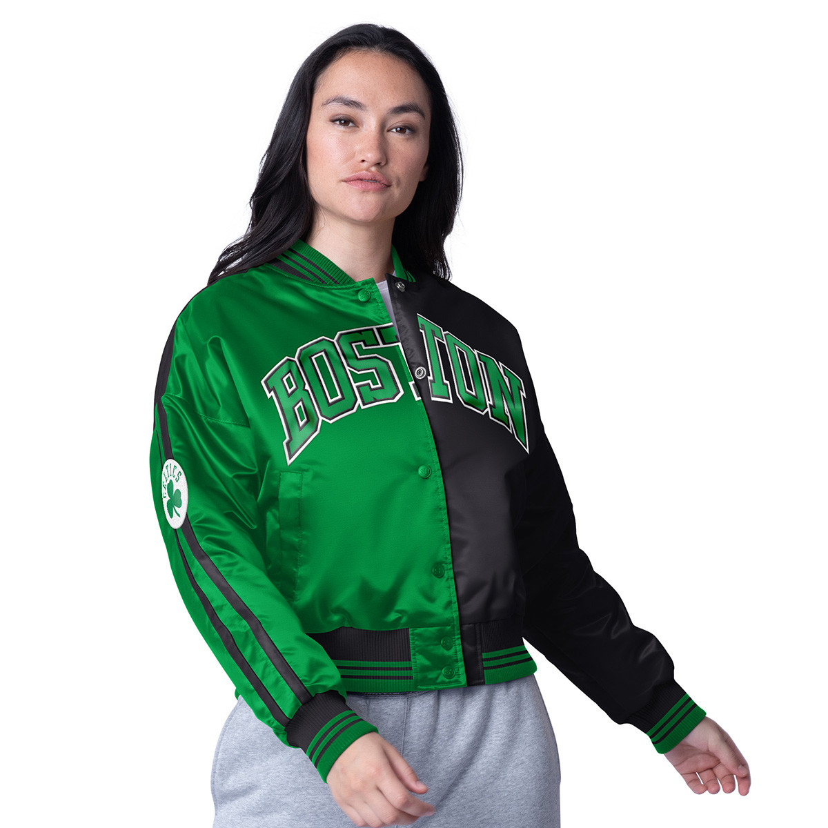 Celtics Ladies Zone Blitz Jacket - Boston ProShop