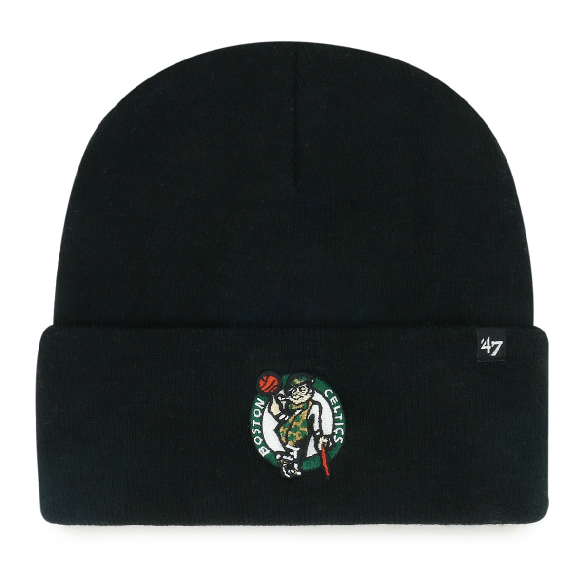 Celtics '47 Haymaker Lucky Black Knit Hat - Boston ProShop