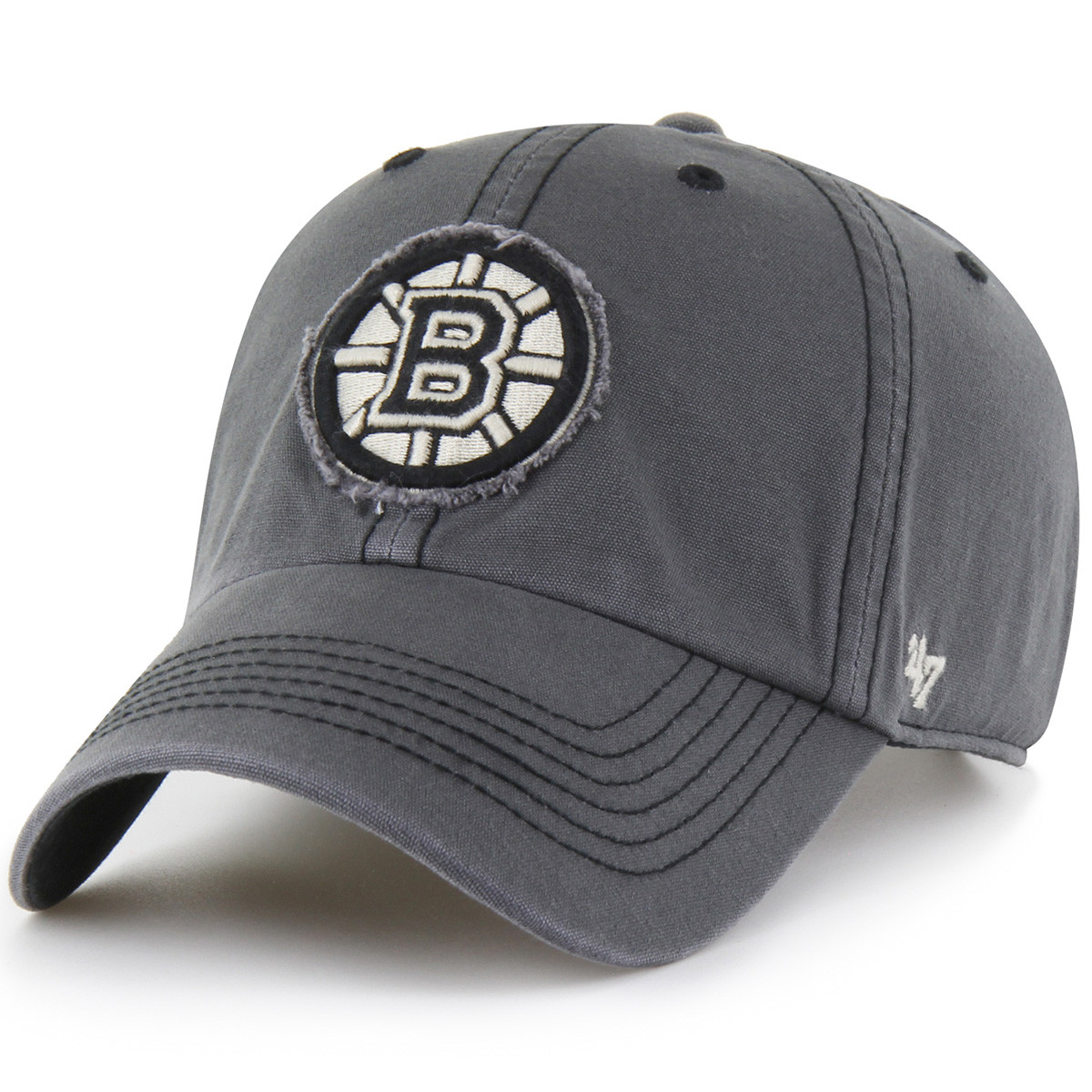 Scupper Cap Bruins '47 Scupper Charcoal Clean Up Cap